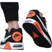 耐克（NIKE） 男鞋气垫鞋2023秋季运动鞋AIR MAX 90健身网面休闲鞋跑步鞋 580518-016黑橙 44