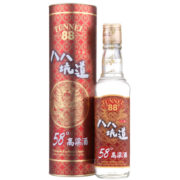 八八坑道窖藏58度 台湾特产 高粱酒 高度白酒粮食酒 经典礼盒装 清香型 300ml*1瓶（单瓶装）