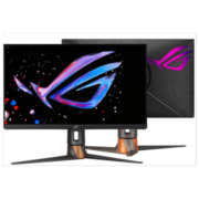 华硕ROG PG27UQR超神27电竞显示器游戏显示屏Fast IPS 27英寸160Hz刷新率4K HDR600 G-SYNC神光同步HDMI2.1