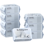 babycare 婴儿小熊洗脸巾 80抽*12包*2件