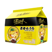 Plus会员，概率券:统一 方便面 汤达人 老母鸡汤 方便面108g*5 *5件