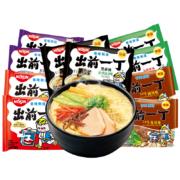Plus会员:出前一丁日清 进口方便面 多口味13袋装1300g *2件