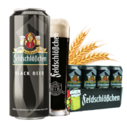 feldschl??chen 费尔德堡 黑啤酒 500ml*18听