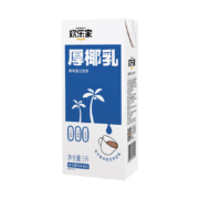 Plus会员:欢乐家 厚椰乳1kg 分享装*4件