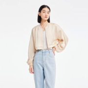 14日10点：LILY 丽丽 女士短款棒球服外套 122210C3502604