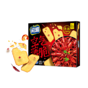 学生会员：闲趣 空气薄脆饼干 香辣小龙虾味 60g