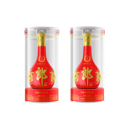 郎酒红花郎十五（15）陈酿53度酱香型白酒中秋送礼喜酒高端商务酒 500ml*2瓶