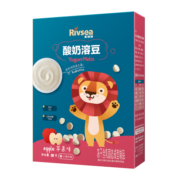 禾泱泱溶豆豆 宝宝零食 水果溶豆 高钙含蛋白质 酸奶溶豆苹果味18g