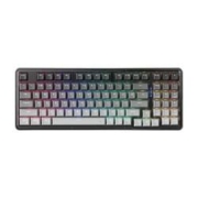 19日10点、新品发售：MACHENIKE 机械师 K500F 94键 有线机械键盘 GR紫轴 RGB