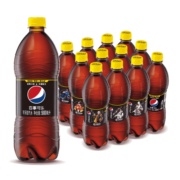 百事可乐 无糖 Pepsi  汽水 大瓶装900*12瓶 饮料（新老包装随机发货）