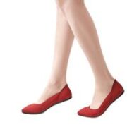 Beneunder 蕉下 街旅系列 女士平底船鞋 绛嫣红 35～37码