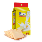 零点新券、PLUS：Lipo 原味面包 干135g