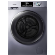 7日20点、PLUS会员：Hisense 海信 纤薄系列 HD100DG12F 洗烘一体机 10kg 幻影灰 +凑单品