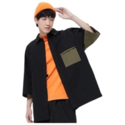 24日10点：JACK&JONES 杰克琼斯 男士七分袖衬衫 222131001