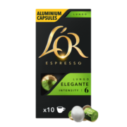 LOR 法国进口咖啡胶囊 阿拉比卡豆 艾伦根特 5.2g*10粒/盒（Nespresso咖啡机适用）