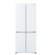 松下（Panasonic）家用十字对开门冰箱510升变频风冷无霜 智能APP 银离子除菌  NR-ED51CGA-W 珍珠白钢化玻璃面板