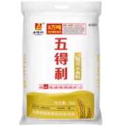 京东百亿补贴：五得利 八星雪花小麦粉 5kg