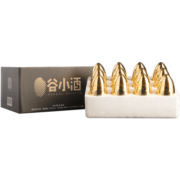 谷小酒 金米粒 酱香型白酒 53度小瓶酒 100ml*12瓶 整箱装