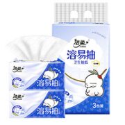C&S 洁柔 流氓兔联名 抽取式厕纸 4层*80抽*4包（195*133mm）