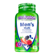 【效期23年12月】vitafusion美国进口男士复合维生素补锌软糖150粒