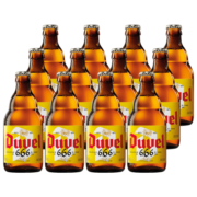 督威（DuveL）6.66°精酿啤酒 330ml*12瓶 比利时原瓶进口