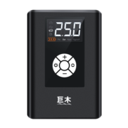 巨木 无线车载充气泵汽车便携式打气筒轮胎打气泵小轿车自行车电动加气泵篮球摩托车车用电动冲气泵可测胎压 无线充气泵【智能数显 自动充停】车家两用