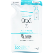 珂润（Curel）润浸保湿洁颜泡沫130ml补充装 氨基酸洗面奶 水润不紧绷 男女通用