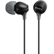 索尼（SONY） MDR-EX15LP 耳机入耳式有线手机电脑通用听歌耳机 黑色