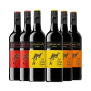 黄尾袋鼠葡萄酒 缤纷西拉梅洛加本力智利原瓶进口750ml*6瓶红酒B