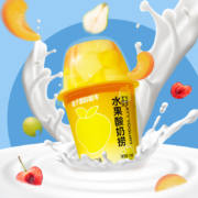 盒子里的奶牛 水果酸奶捞 275g*4杯