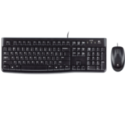 logitech 罗技 MK120 有线键鼠套装 黑色