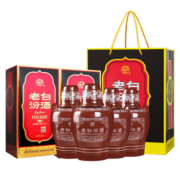 汾酒 老白汾酒 53度 老白汾10 475ml*4瓶 清香型白酒 带2个礼袋