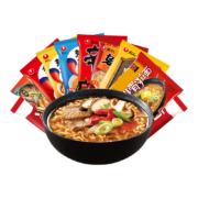 农心（NONGSHIM）8口味加火锅面2袋 共10袋方便速食品 家庭量贩装 8连包+火锅面2袋