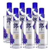 LANGJIU 郎酒 顺品郎蓝顺 浓酱兼香型白酒 480ml*6装
