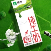 蒙牛 纯牛奶 全脂灭菌乳整箱 200ml×24盒*1箱