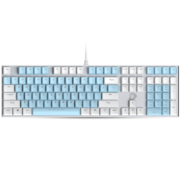 PLUS会员：达尔优（dareu）EK815机械合金版机械键盘 有线 多键无冲 108键 白色蓝色 茶轴134元