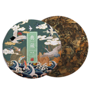 花小茵 2015年原料 福建老白茶 典藏系列 寿眉白茶饼 送礼自饮300g 礼盒装 300g 300g