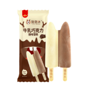 plus会员、限地区：东北大板 狍狍冰牛奶巧克力撞味雪糕 75g*4支*6件+凑单