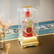 Plus会员，五粮液股份 国鼎 宁沁和泰 52度浓香型白酒/绿豆酒500mL*2瓶 亚克力透明礼盒