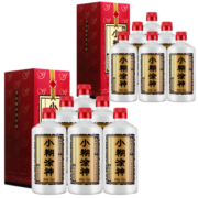 小糊涂仙【享小酒*2】小糊涂神 52度浓香型白酒 250ml*12整箱装 佳酿