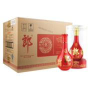郎酒 53度 红花郎15 整箱装 500ml*6 酱香型白酒