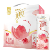 88VIP、概率券：蒙牛 真果粒 牛奶白桃树莓味牛奶饮品 240g*12包/箱