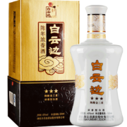 白云边 金三星陈酿 浓香型白酒  45度 500ml 单瓶装