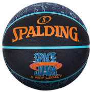 斯伯丁（SPALDING）空中大灌篮联名款儿童室内室外比赛训练5号橡胶材质篮球 84-596Y
