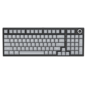 惠普（HP） K23 98客制化机械键盘  全键热插拔gasket线性轴麻将音键盘 K23 98三模旗舰款【黑灰色】