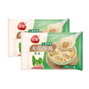 PLUS会员：三全 上海风味馄饨 菜肉口味 500g*2袋*5件+赠儿童水饺42只