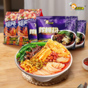 20点开始、PLUS会员：好欢螺 螺蛳粉 加辣加臭400g*2袋+原味300g*3袋*3件