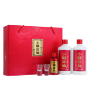 小糊涂仙 浓香型白酒52度485ml*2瓶+100ml典藏小酒+酒杯*2个礼盒装 送礼