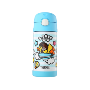 PLUS会员：THERMOS 膳魔师 儿童保温杯 350ml F4011-BD-BL 大黄鸭 蓝色