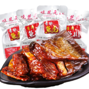 PLUS会员、概率券: 味芝元 香辣鱼排鱼尾混合装 336g